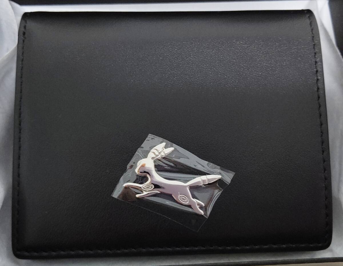 ポケモン 本革二つ折り財布 ブラッキー 本革二つ折り財布 ブラッキー