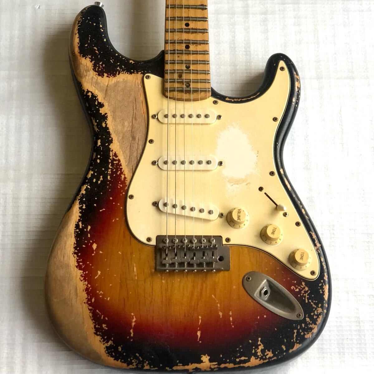 レリックギター ノーブランド メンテナンス済み レリックギター ノー