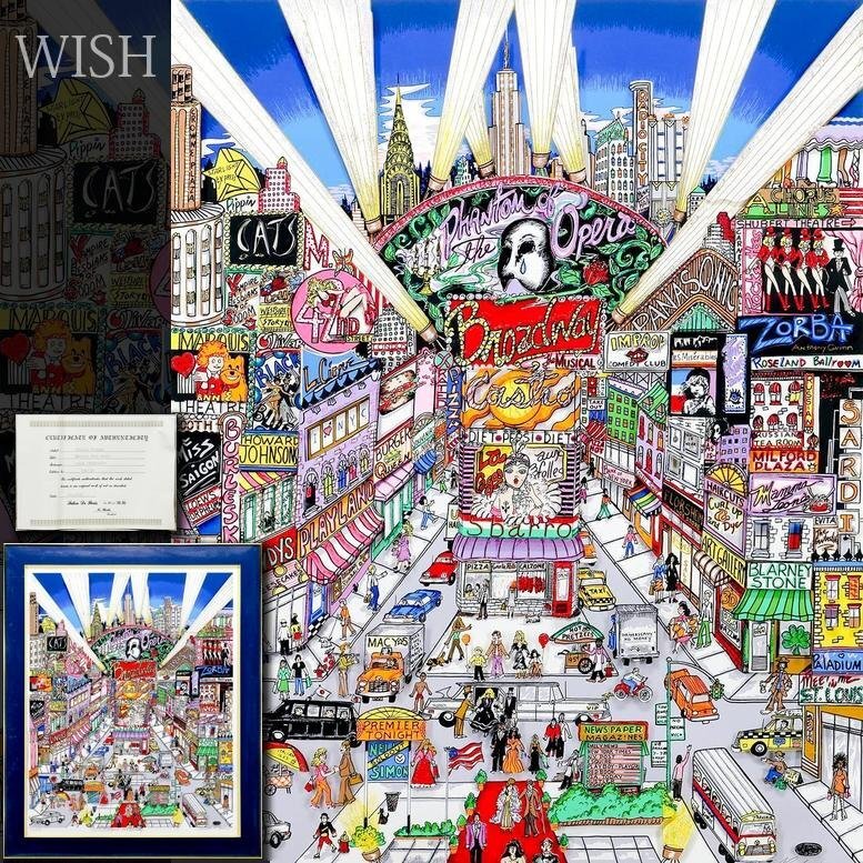 早い者勝ち】【希少】最終価格チャールズ・ファジーノブロードウェイ