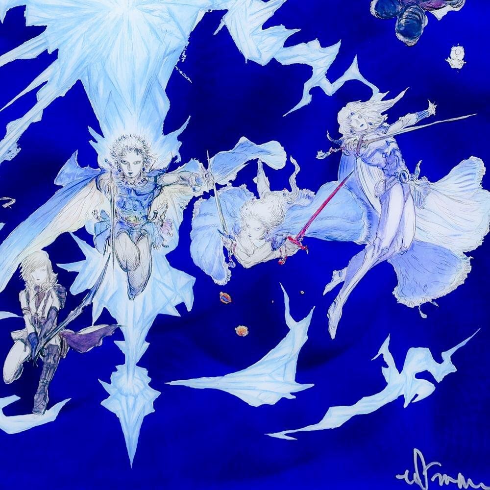 天野喜孝先生作品HEROES METAL FF25周年 新品未使用