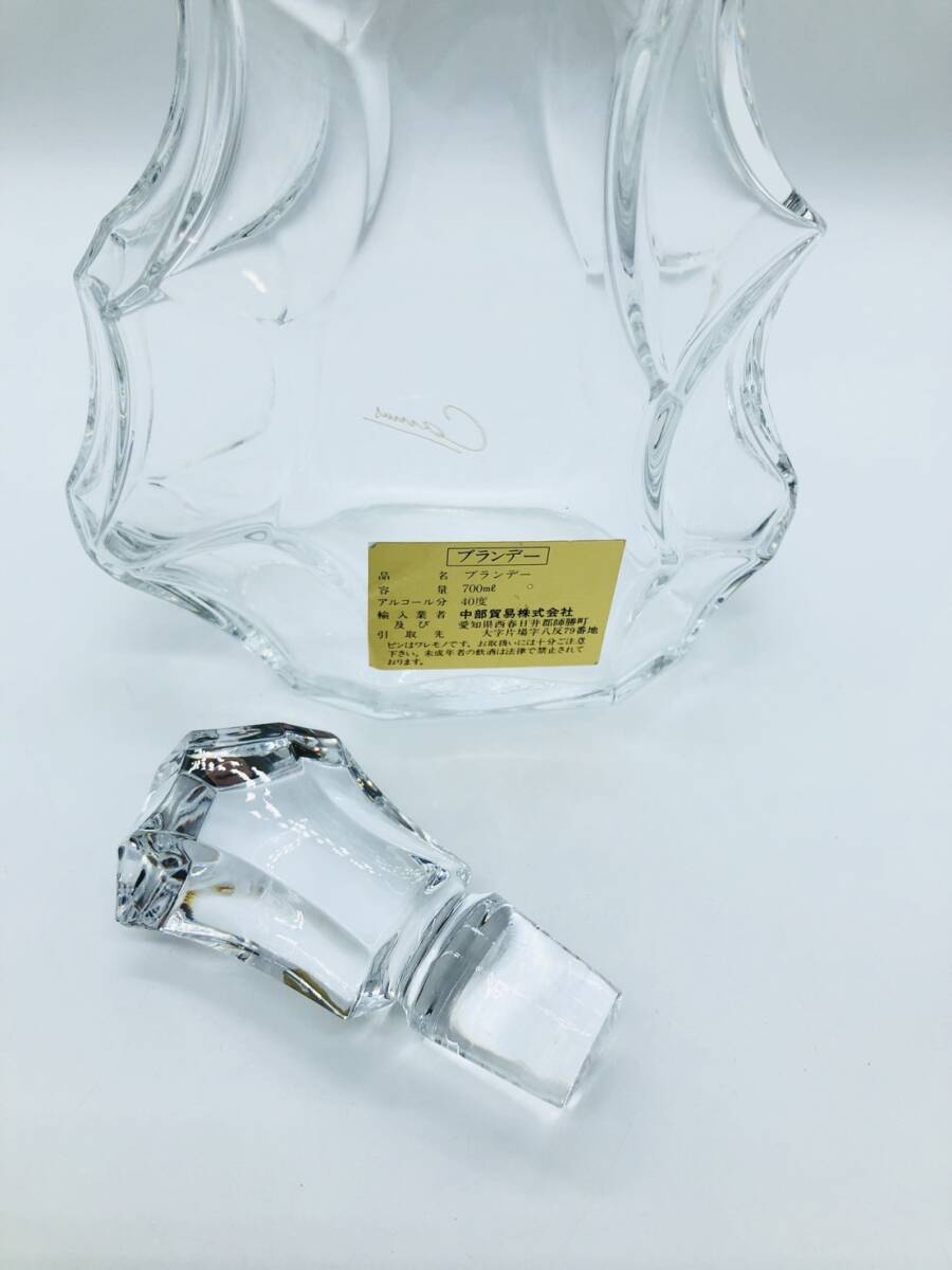 値下可】 カミュ ジュビリー 空瓶 金紐 バカラ 金箔