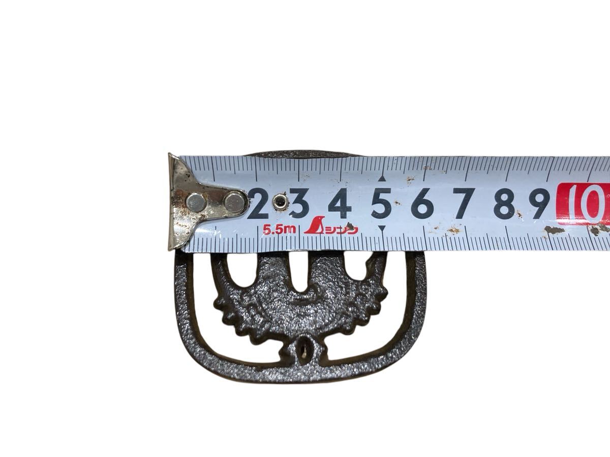 釣鐘重位公作剣術刀鍔