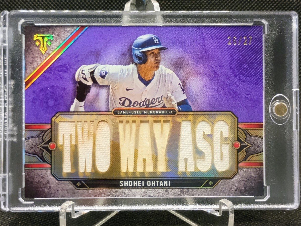 大谷翔平TOPPS TRIPLE THREADS RELICS #TTRSHO3