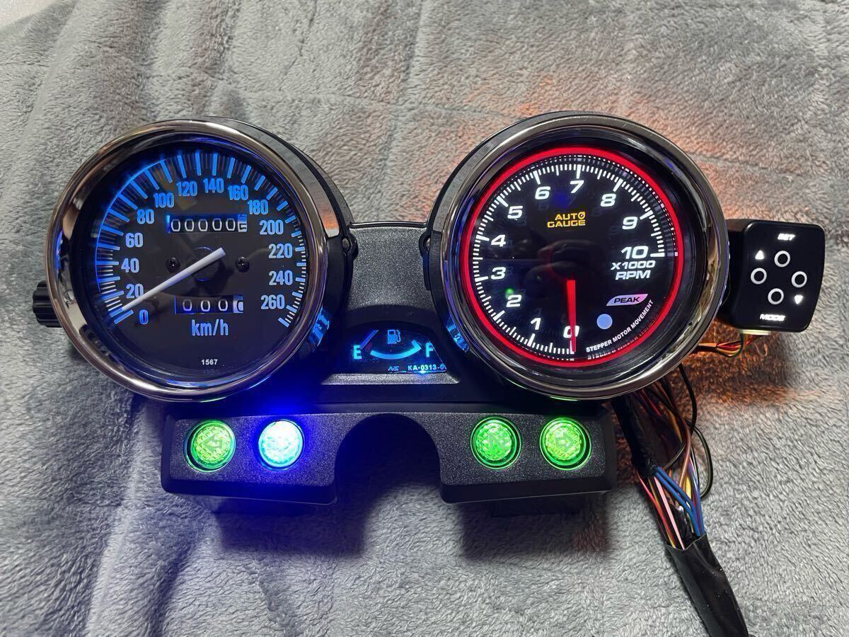 Kawasaki⁄ゼファー400⁄メーター⁄使用確認済み ゼファー400メーター