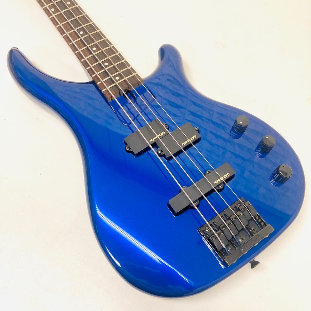 FERNANDES フェルナンデス FRB-40 エレキベース メタリックブルー