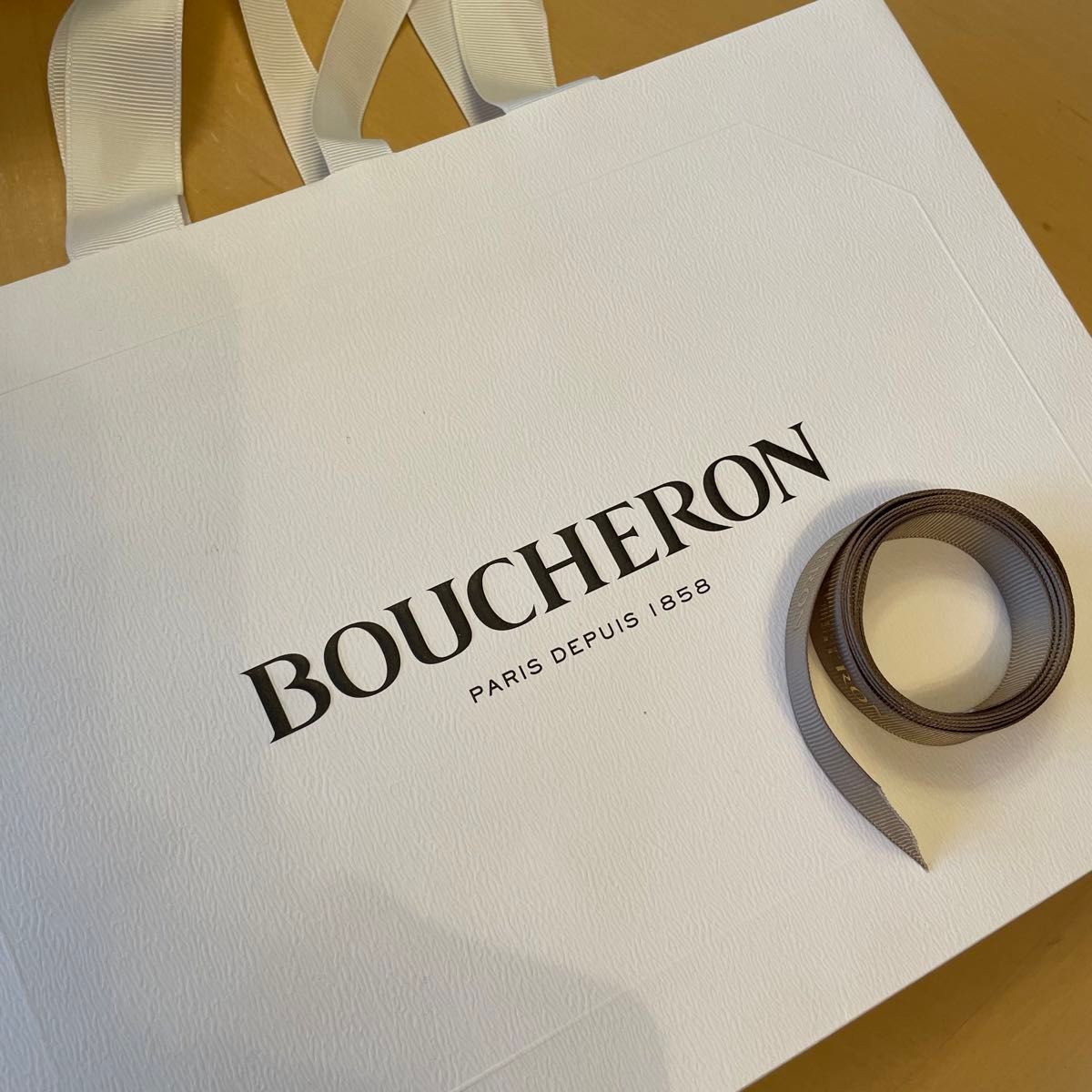 BOUCHERON ブシュロン リングケース 空箱 紙袋 リボン 旧タイプ｜Yahoo