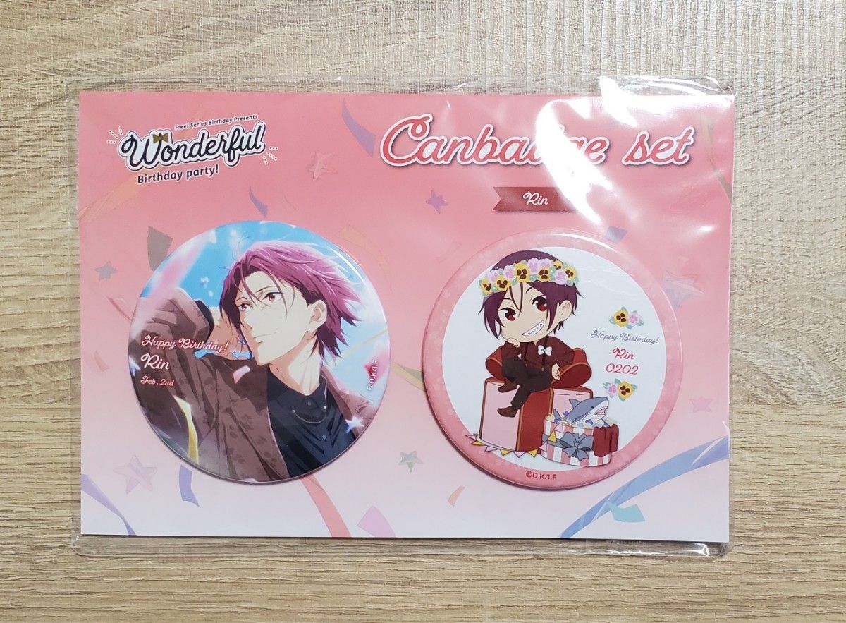 松岡凛 缶バッジセット Free! 松岡凛 缶バッジ TYM 10個セット Free