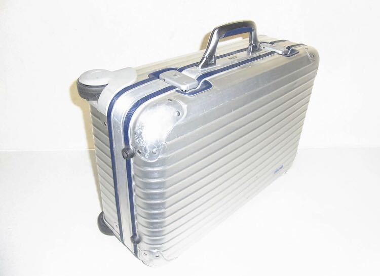 RIMOWA （希少モデル・廃盤品） 青ロゴ トパーズ シルバーインテグラル