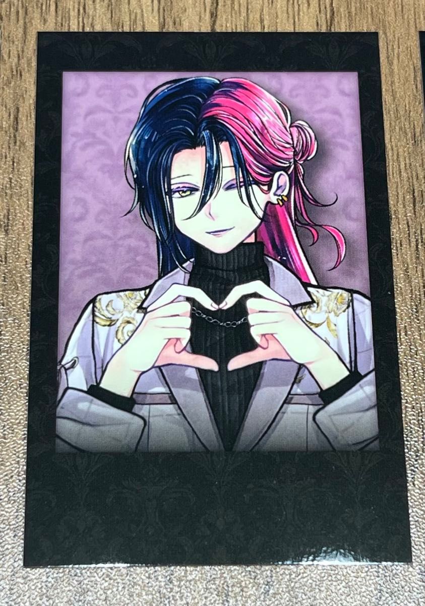 悪魔執事と黒い猫 ルカス バレンタイン チェキ風カード あくねこ