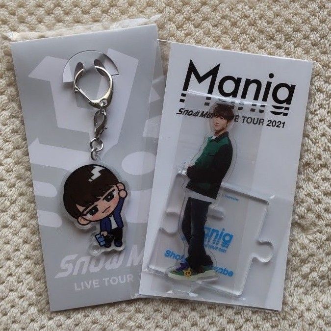 Snow Man 渡辺翔太 すのチルぶら下がりシリーズ アクリルキーホルダー