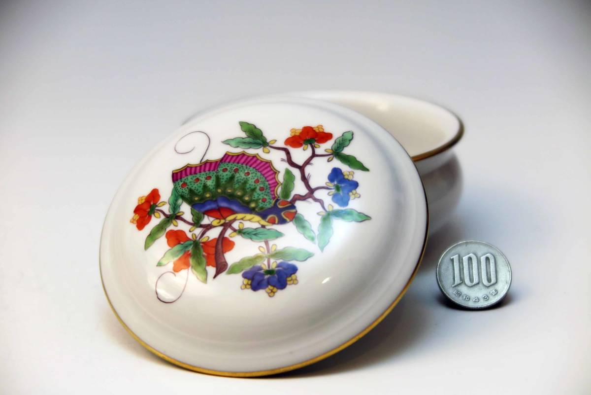 茶道具 李朝 高麗青磁象嵌『雲鶴文』広口香炉 三足 節約 金継ぎ 書道具☆