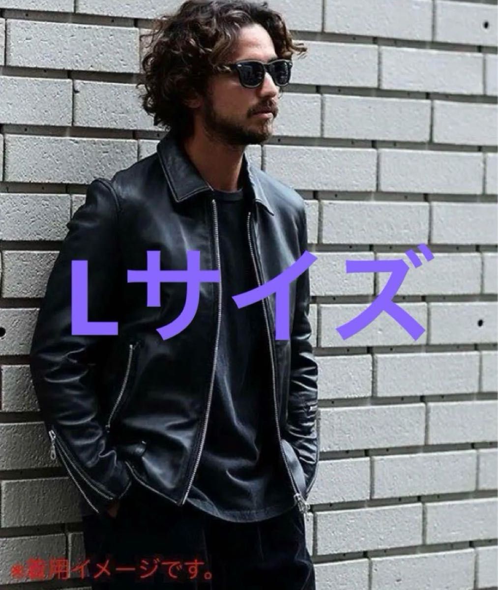 NANO UNIVERSE シープレザー シングルライダースナノユニバースM