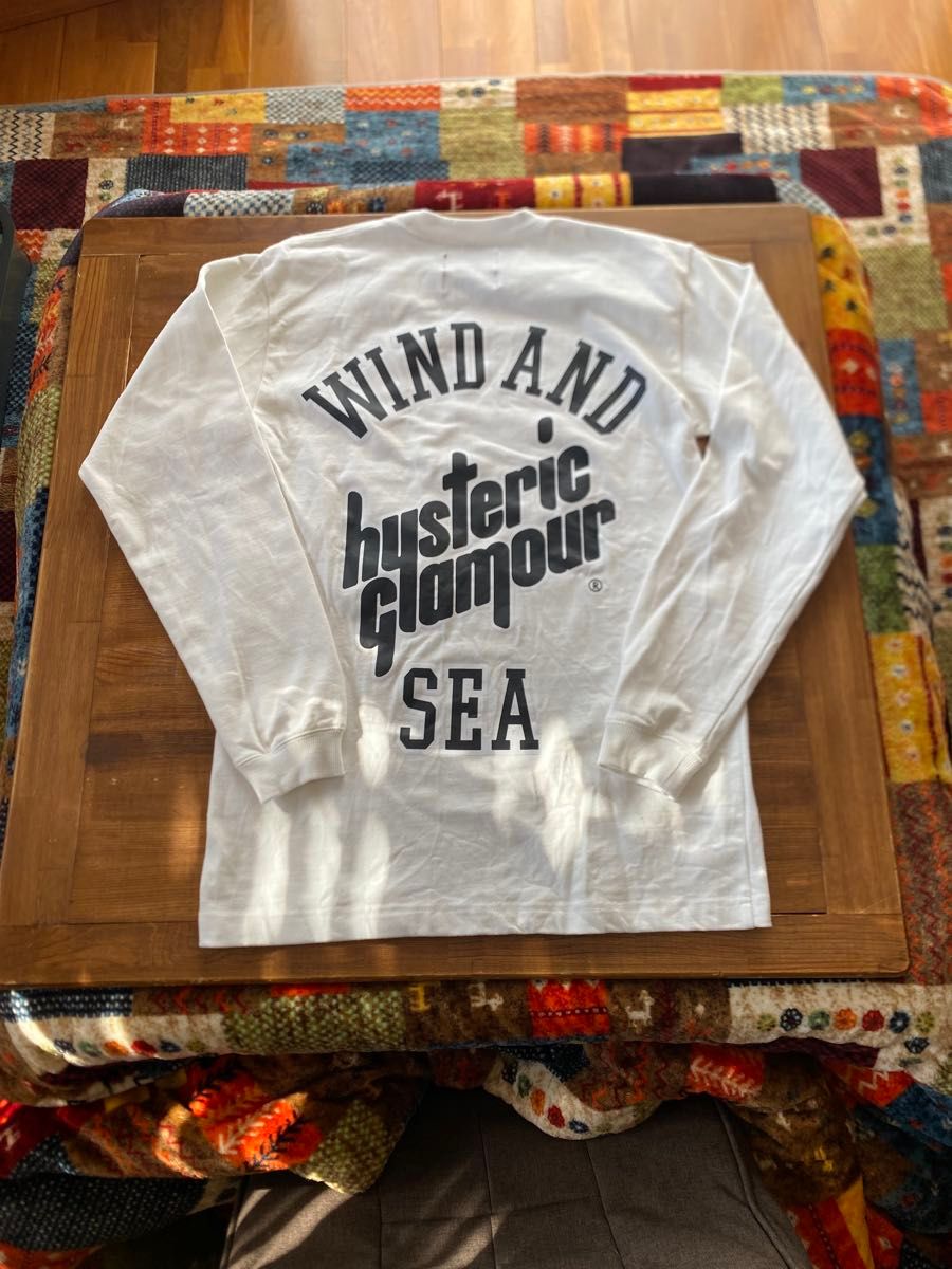 未開封 ヒステリックグラマー WIND AND SEA 21AW 長袖Tシャツ
