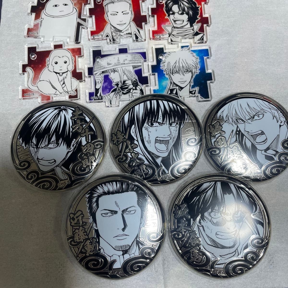 銀魂 大銀魂展 コレクション 缶バッジ 原作 全種類 20点 セット 銀魂