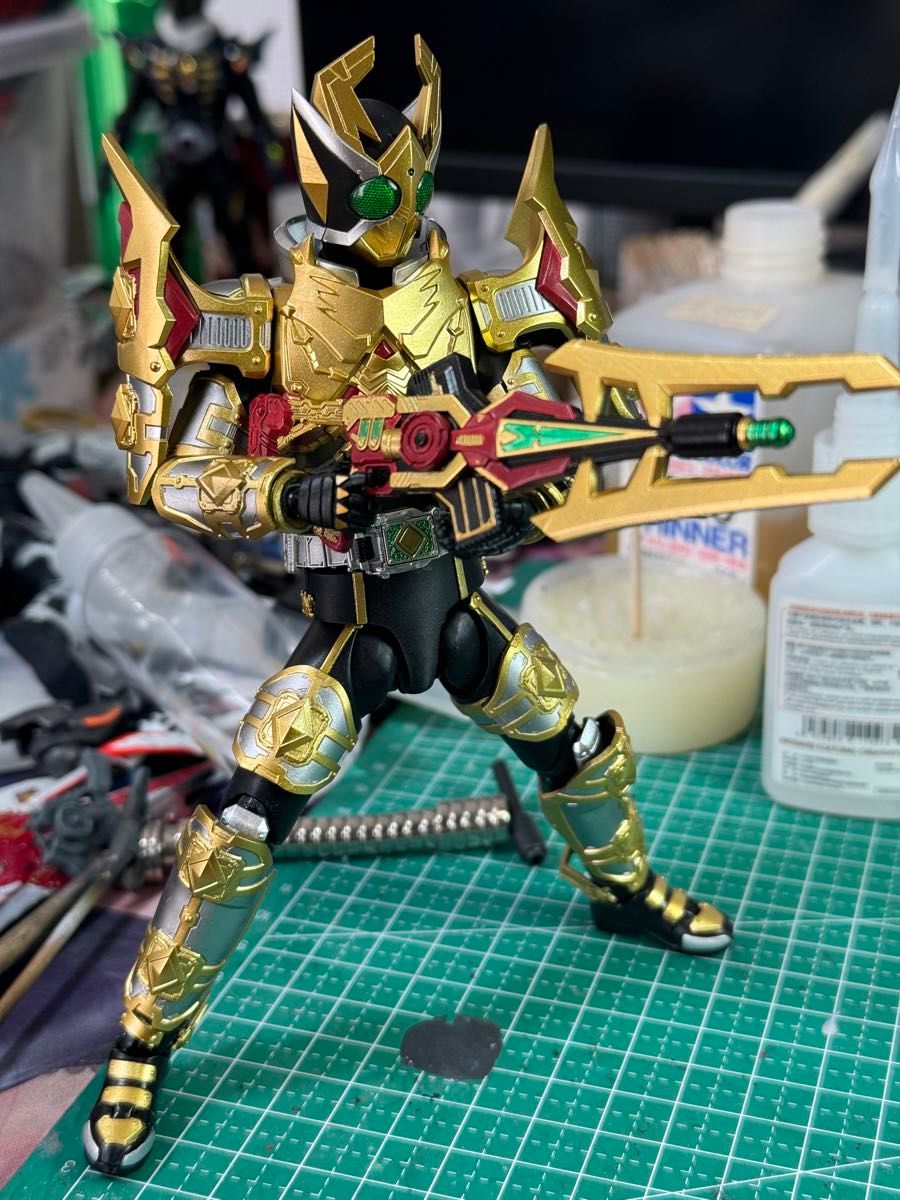 shf仮面ライダーギャレン キングフォーム カスタム｜Yahoo!フリマ（旧