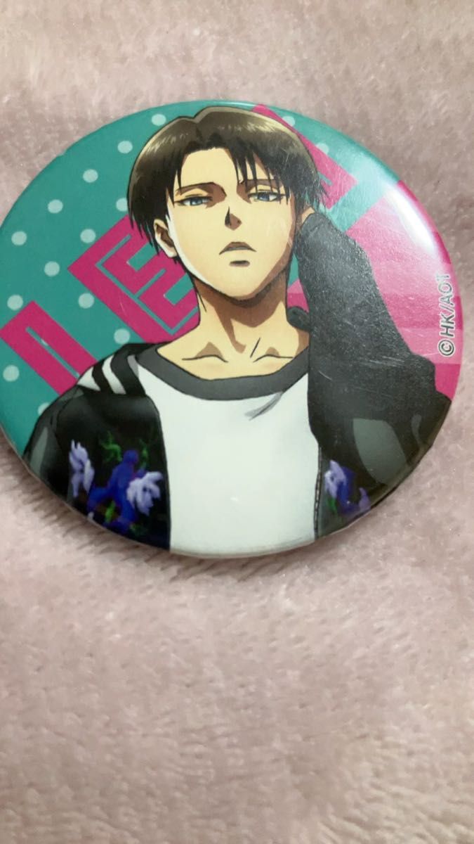 進撃の巨人 プリンスホテル フード・スイーツ特典 描き下ろし缶バッジ