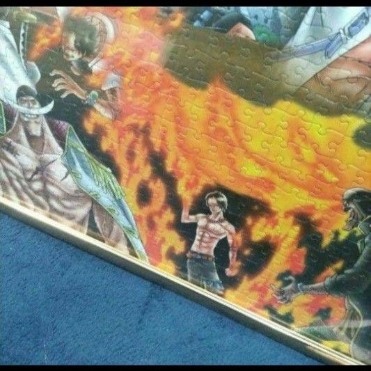 ワンピース パズル 完成品 セット 額縁付き アニメワンピース