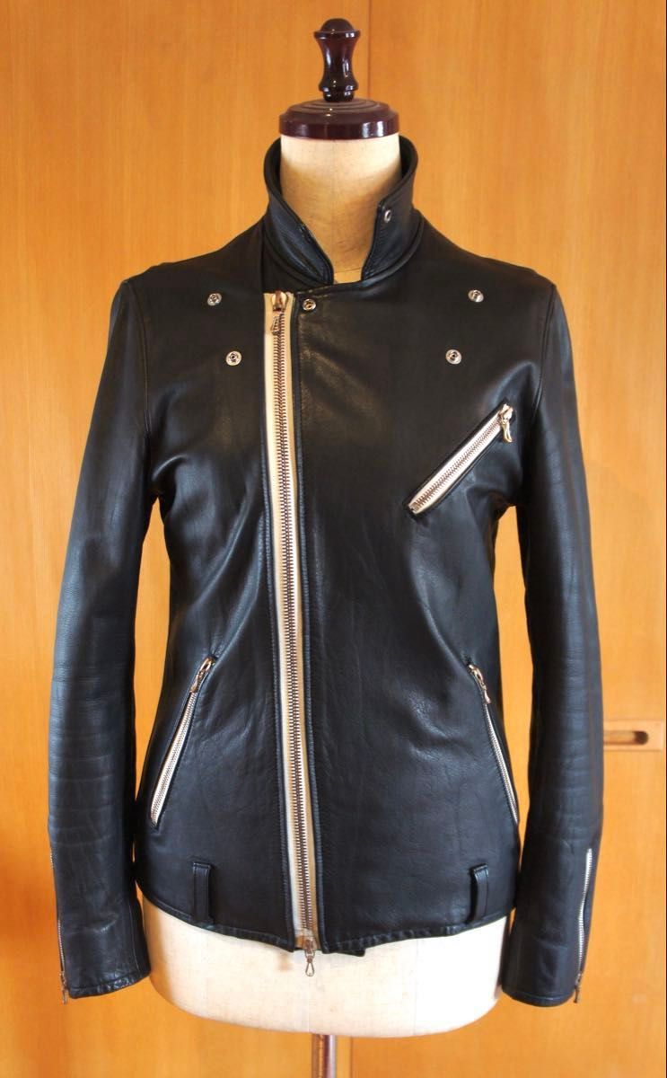 DIGAWEL ディガウェル レザーライダースジャケット バックラッシュ