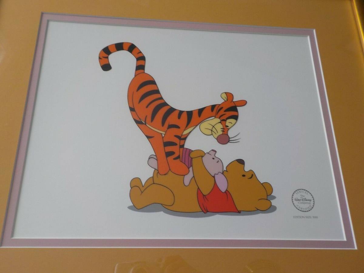 希少 Disney ディズニー くまのプーさん セル画 Disney ディズニー