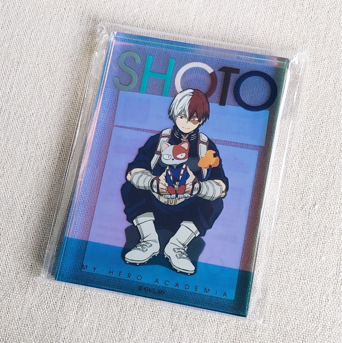 ヒロアカ 轟焦凍 トレーディングリキッドホログラムブロック RICH