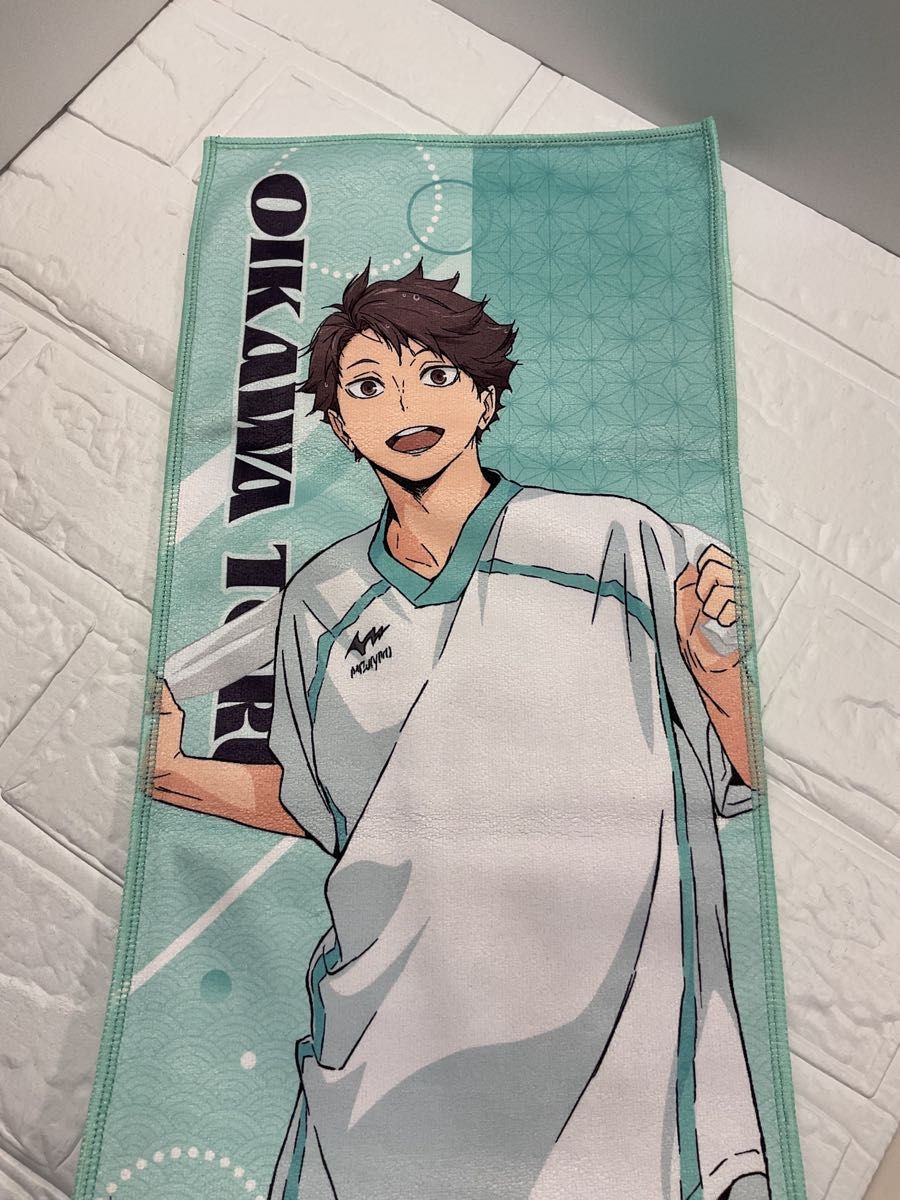 ハイキュー 及川徹 フルカラーマフラータオル ハイキュー 及川徹
