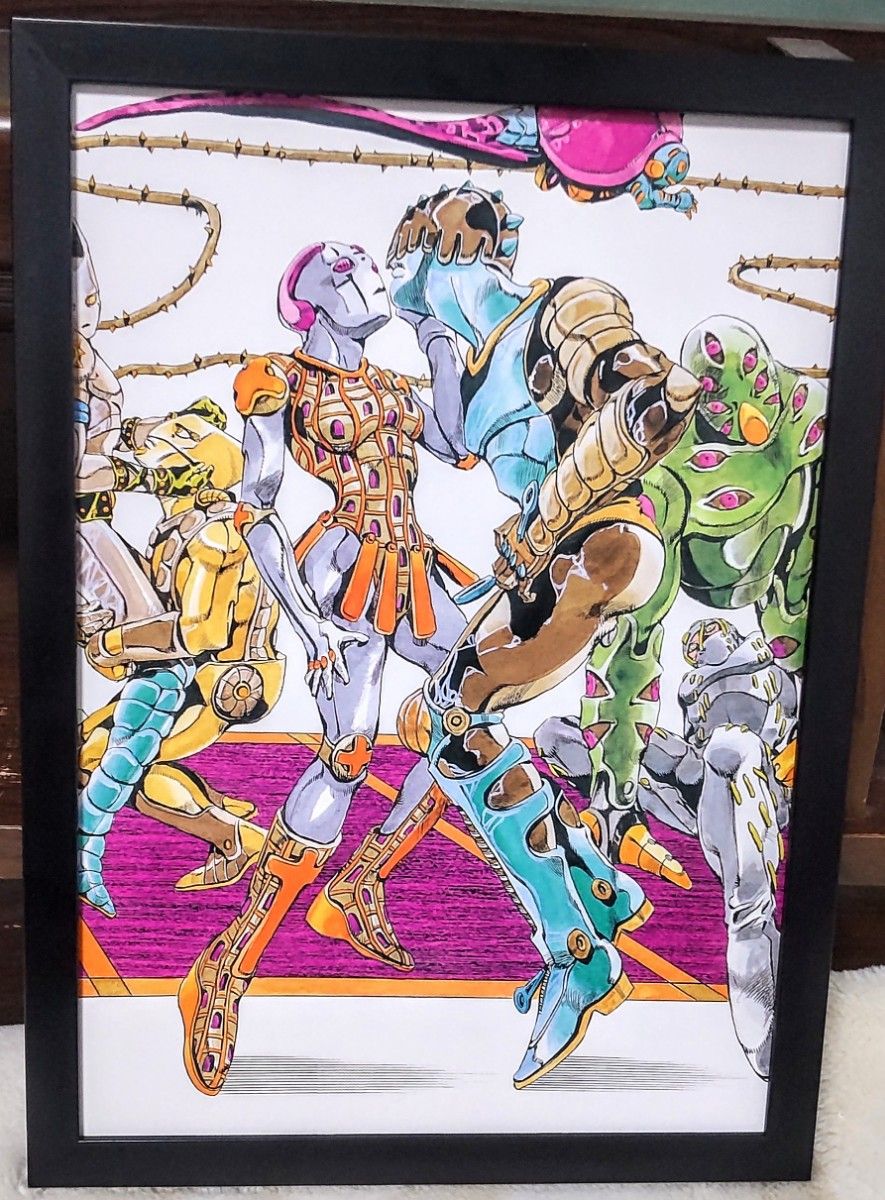 ジョジョの奇妙な冒険 ジョジョ展 ポスター 4部 A1 キラークイーン