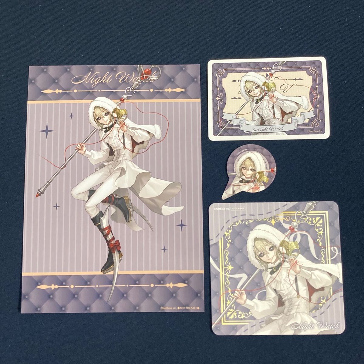 第五人格 カフェ 特典&ステッカー 夜の番人 イタカ 4点セット｜Yahoo