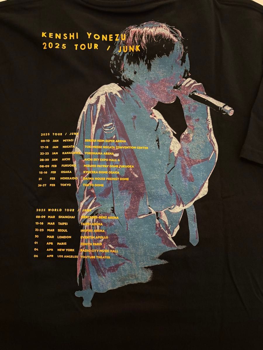 米津玄師 JUNK WORLD TOUR TEE M サイズ JUNK WORLD TOUR TEE – KENSHI