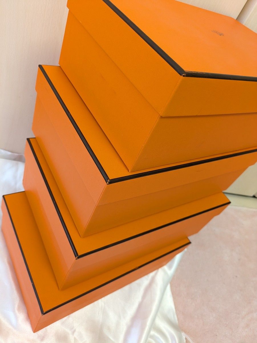 HERMESエルメス空箱4個セットSET正規品