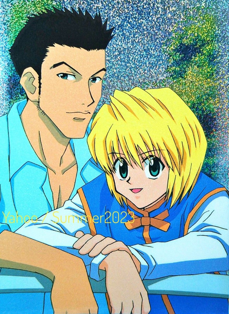 未開封未使用 HUNTER x HUNTER クラピカ ブロマイド 旧アニメ版 HUNTER