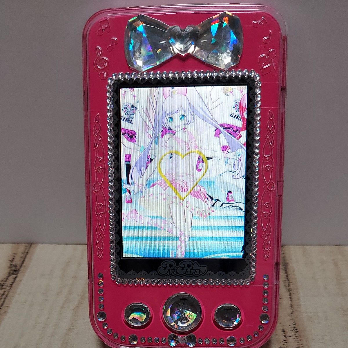 プリパラ プリパス アイドルリンク ベリーピンク｜Yahoo!フリマ（旧