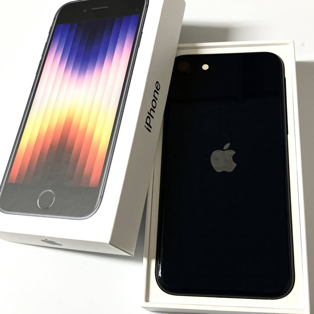 iPhone 節約 SE 第3世代 ミッドナイト 64 GB SIMフリー iPhone SE 第3