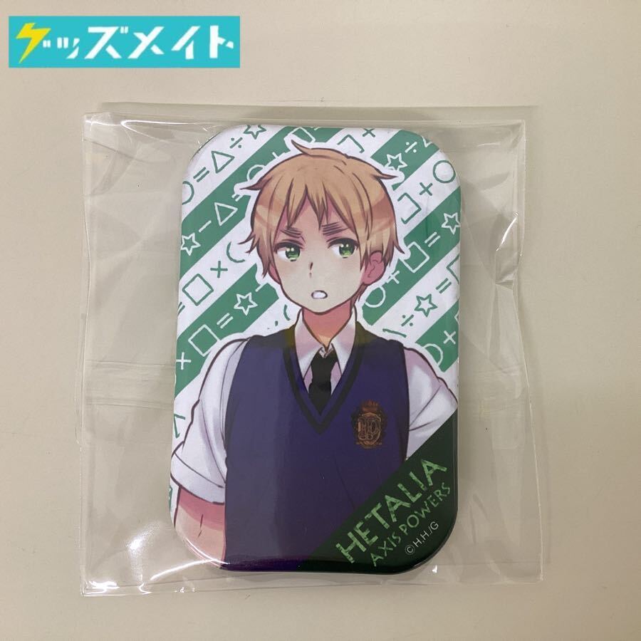 ヘタリアAxis Powers 学生風缶バッジ イギリス プロイセン 日本