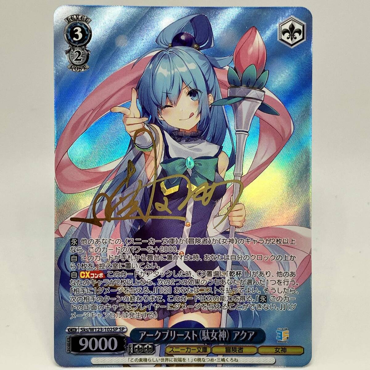 Yahoo!オークション - アークプリースト(駄女神) アクア SP ヴァイスシ