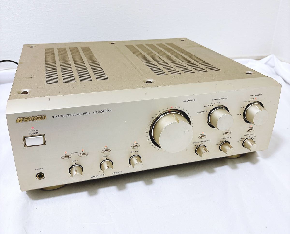 SANSUI AU-α607XR/音出し確認済み Sansui AU-α607 プリメインアンプ