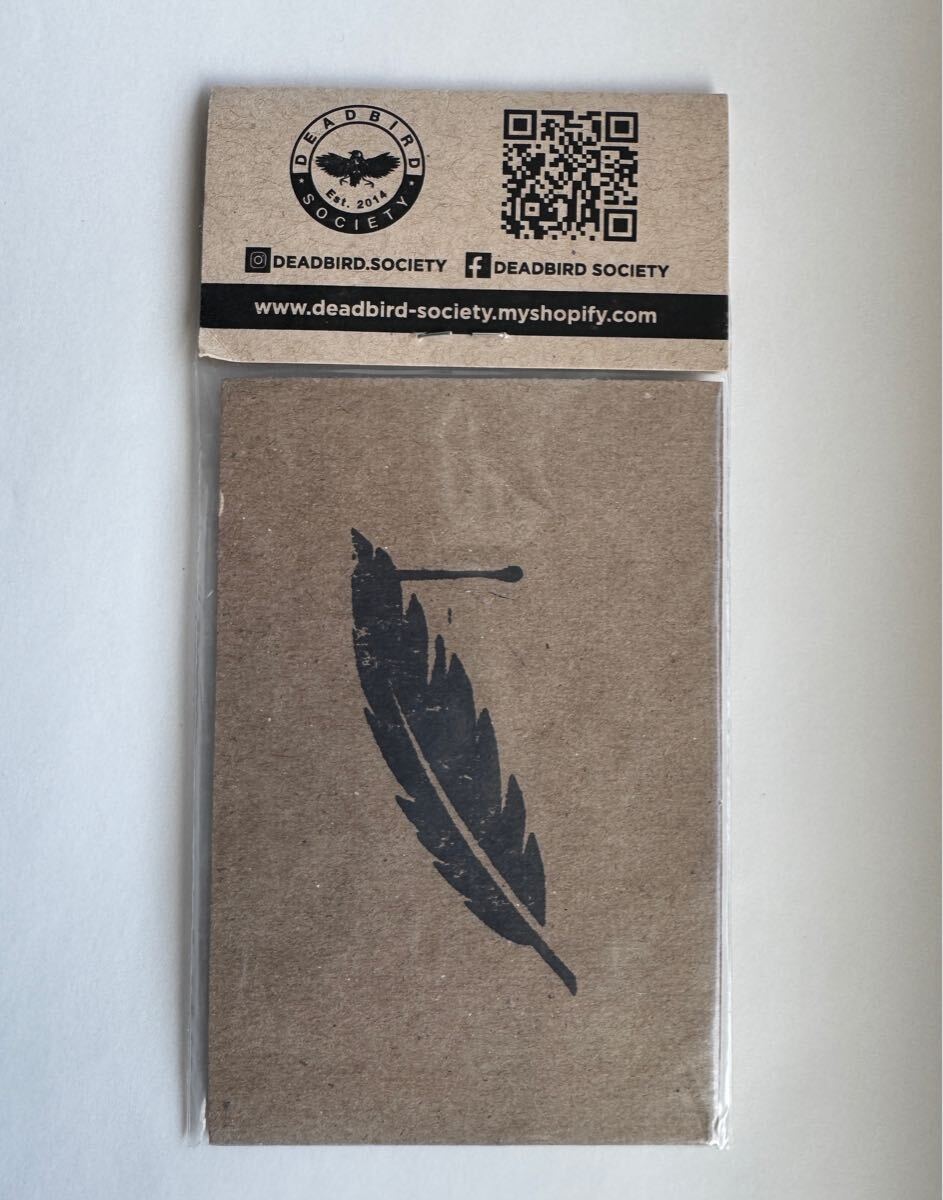 アークテリクス LEAF 公認 dead bird society パッチ ワッペン グレイ