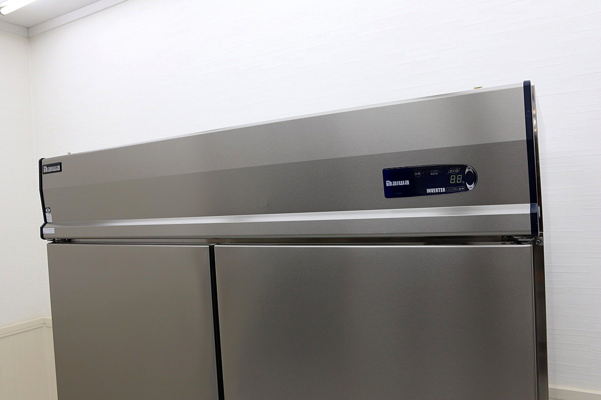 ダイワ 4ドア冷凍庫 ステンレス製