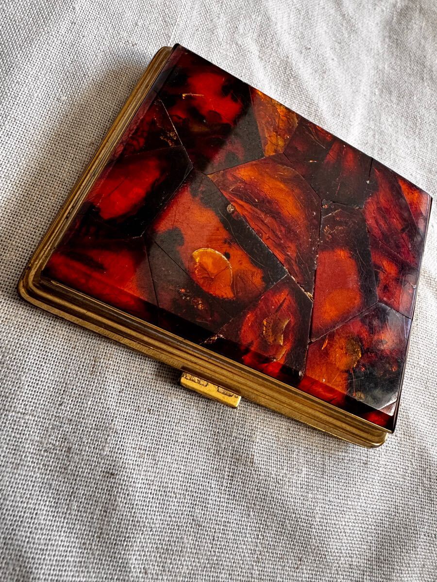 本べっ甲 本べっ甲 シガーケース シガレットケース タバコケース 鼈甲