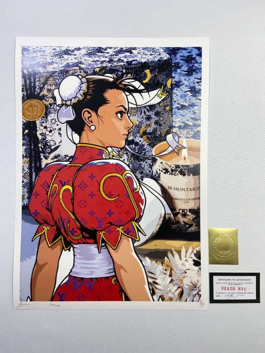 DEATH NYC 世界限定100枚 アートポスター Yoshit - Yahoo