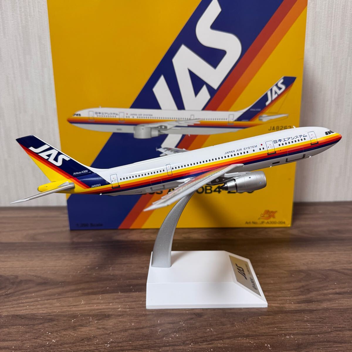 航空機・ヘリコプター 1/200 JFox JAS A300B4-200 JA8476 1/200 JFox