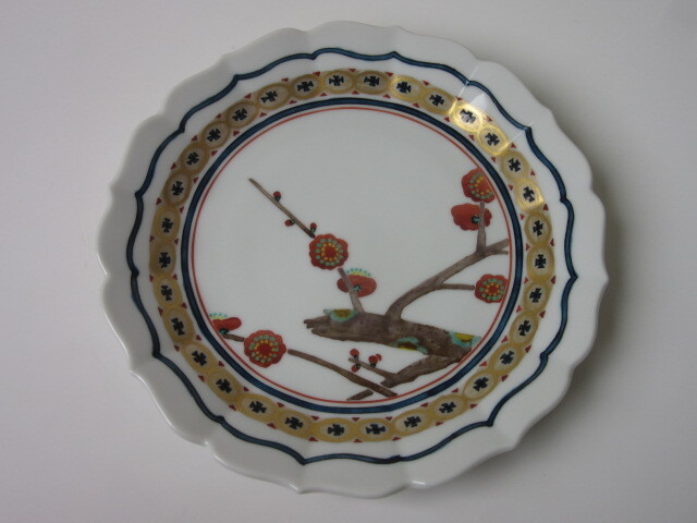 九谷焼 武腰一憲 九谷庄三洞 銘々皿