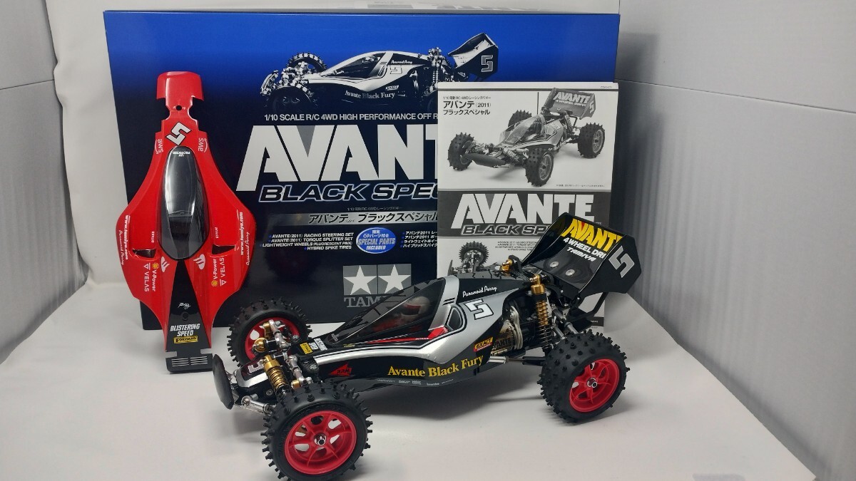 Yahoo!オークション - アバンテブラックスペシャル タミヤ 組立済 未走