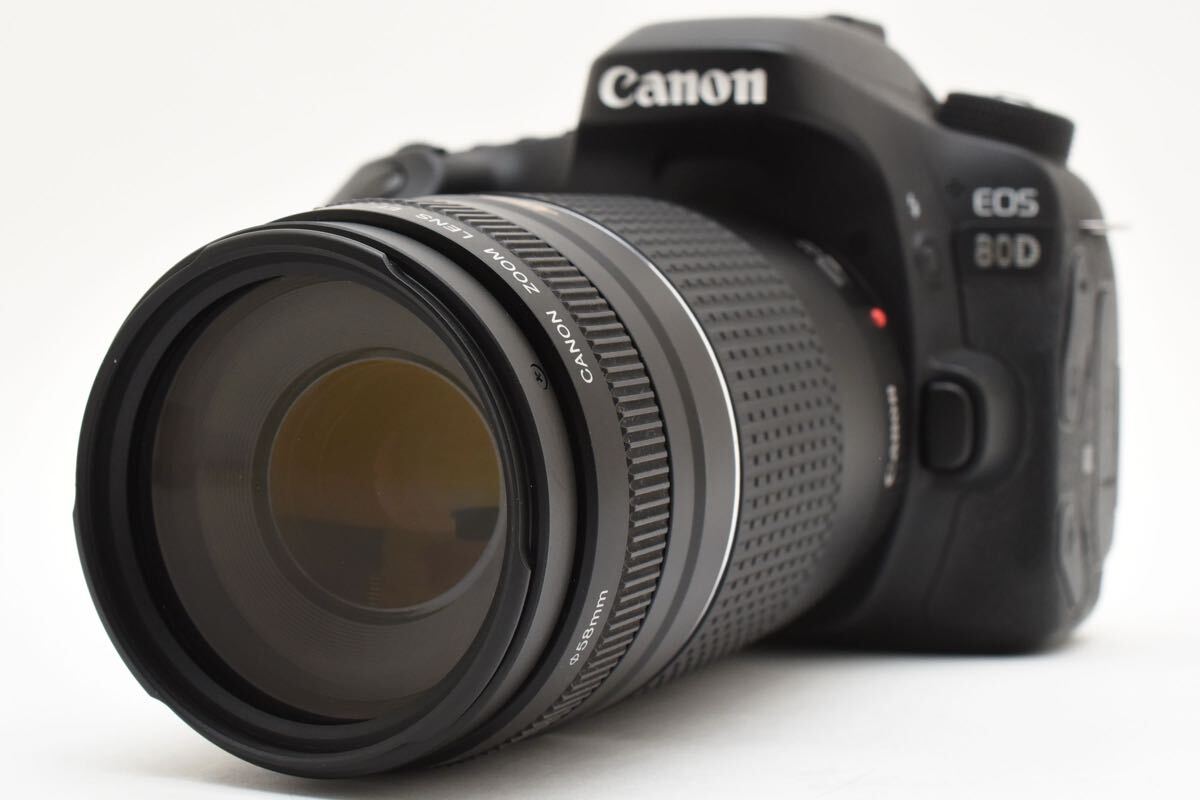 保証付き/デジタル 一眼レフカメラ Canon EOS 80D標準レンズセット