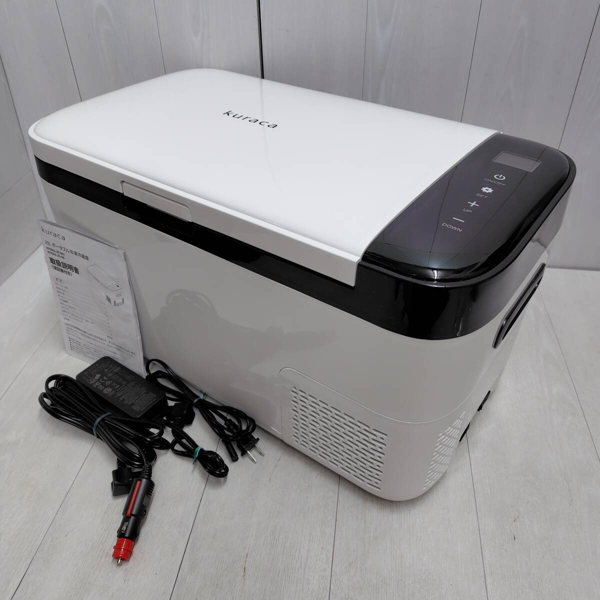 ポータブル冷蔵冷凍庫20l クラカ2024年製