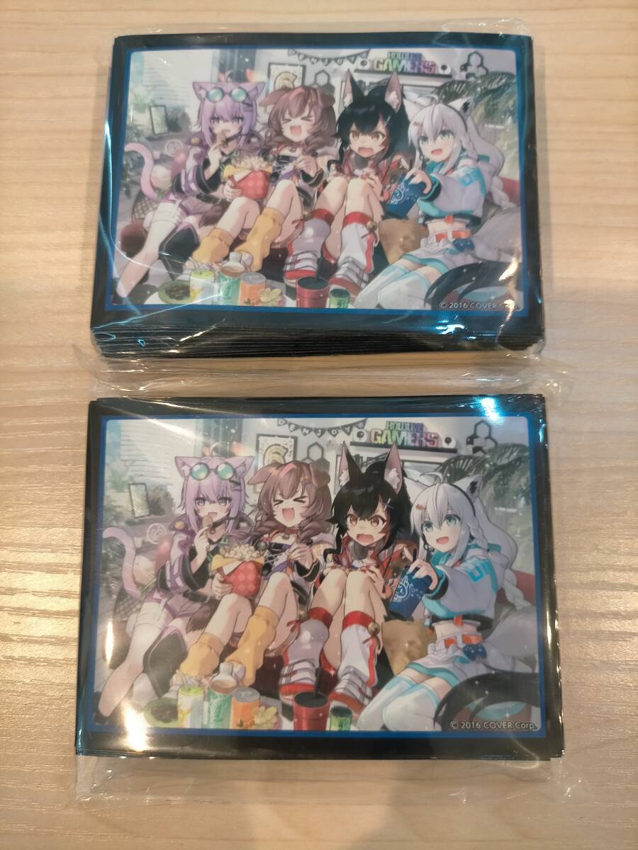 ホロライブゲーマーズ 6周年記念 ラバーマット&カードスリーブ ホロ