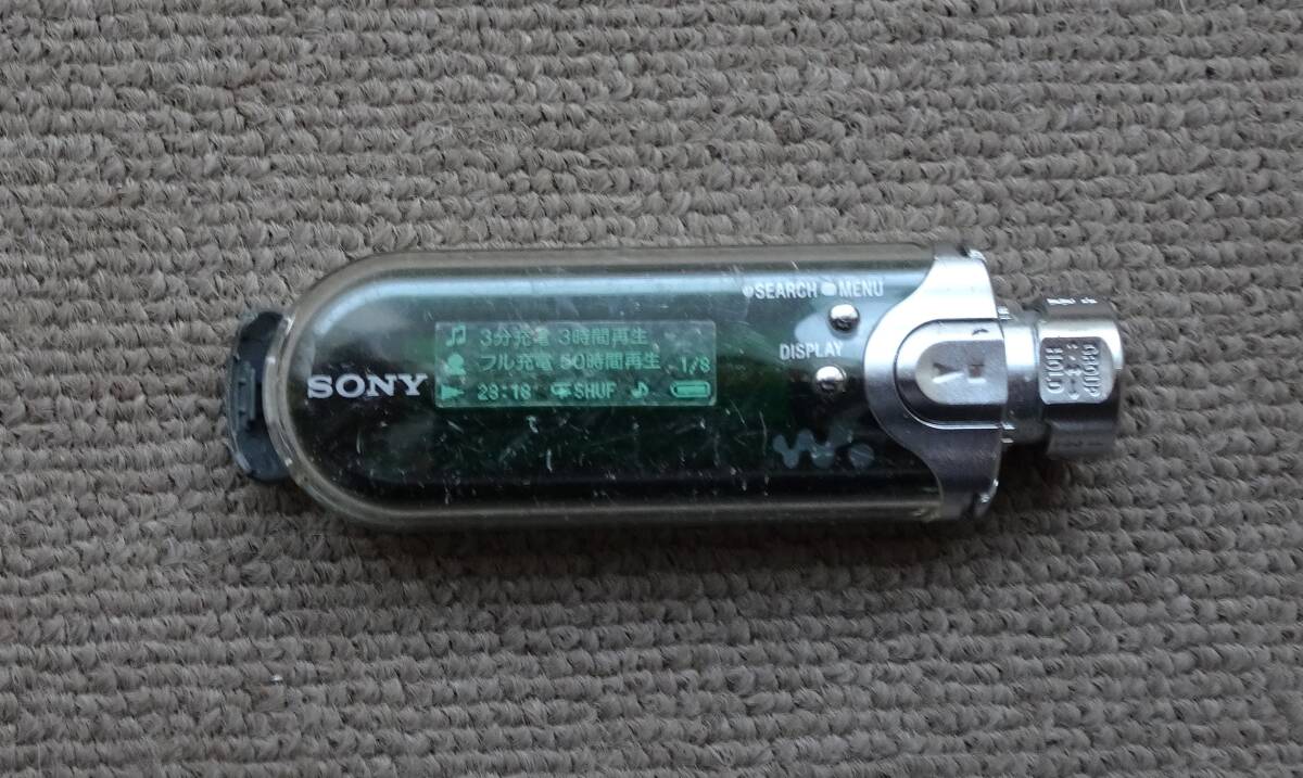 SONY WALKMAN NW-E407 グリーン 訳アリ品 動作します SONY WALKMAN NW
