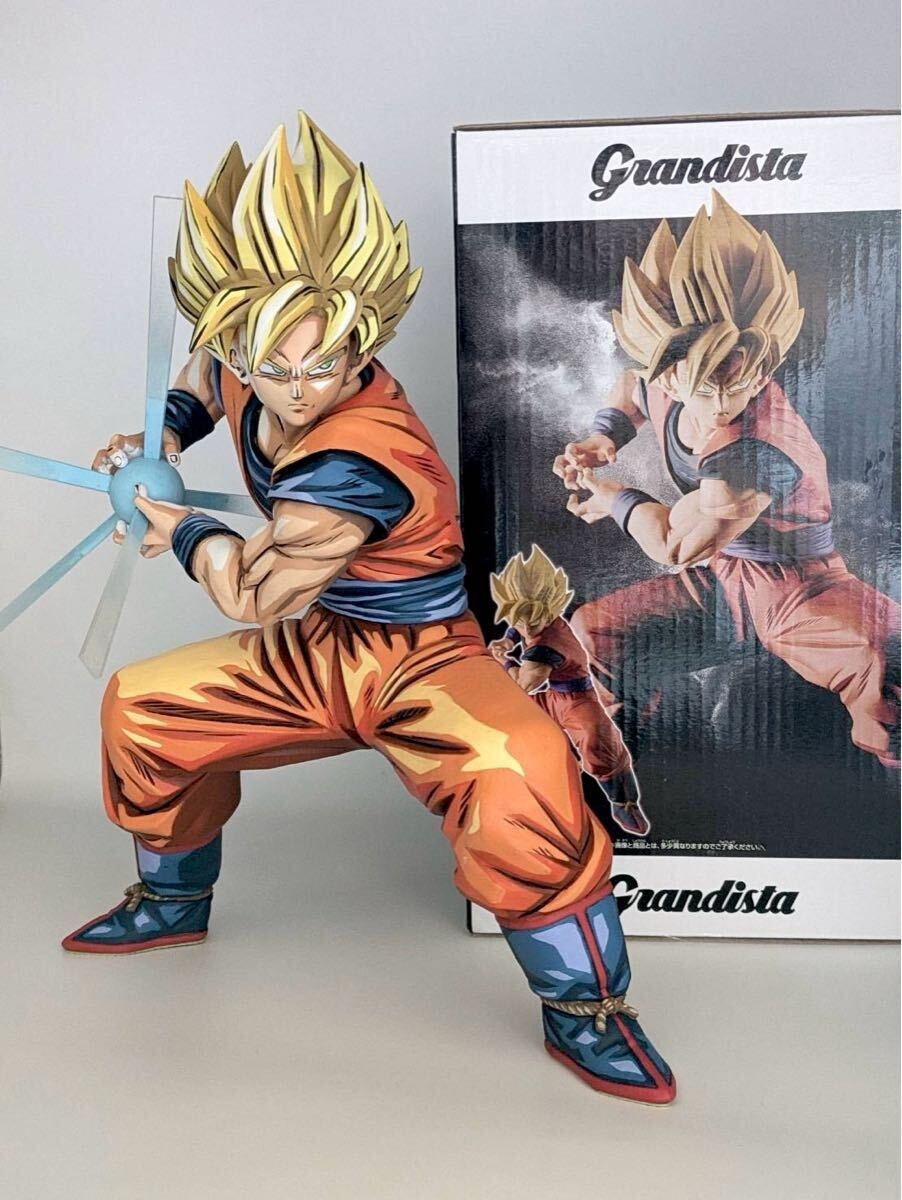 ドラゴンボールフィギュア リペイント グランディスタ 孫悟空 二次元