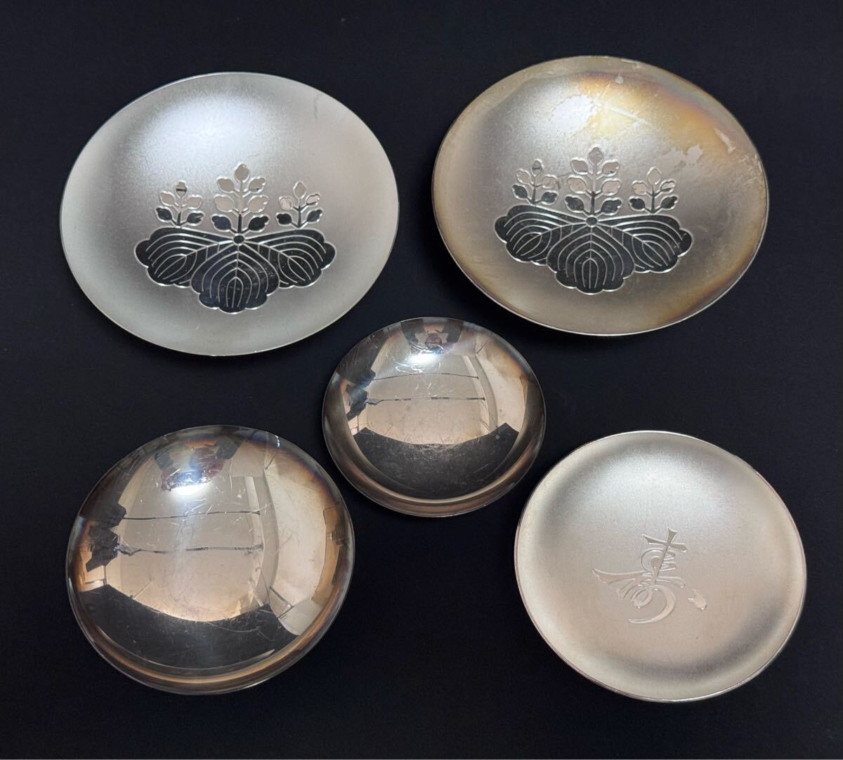 純銀 銀杯 刻印 重量約58g 共箱 純銀 銀杯 盃 「純銀」の刻印あり 純銀