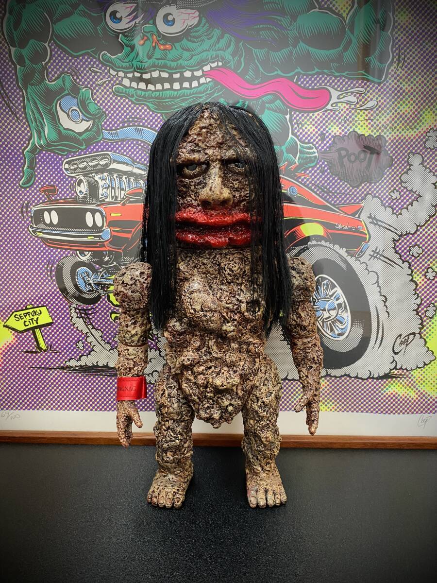 Yahoo!オークション - 真作 NAGNAGNAG 暴力原人 カスタム ONE-OFF hxs