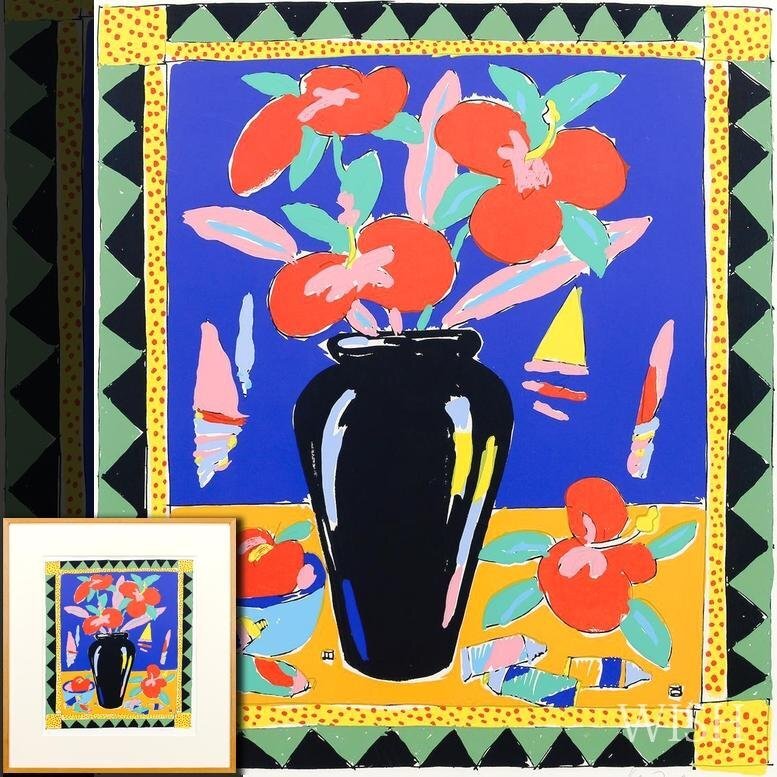 ケン・ドーン シルクスクリーン版画 1985年 ケン・ドーン シルク